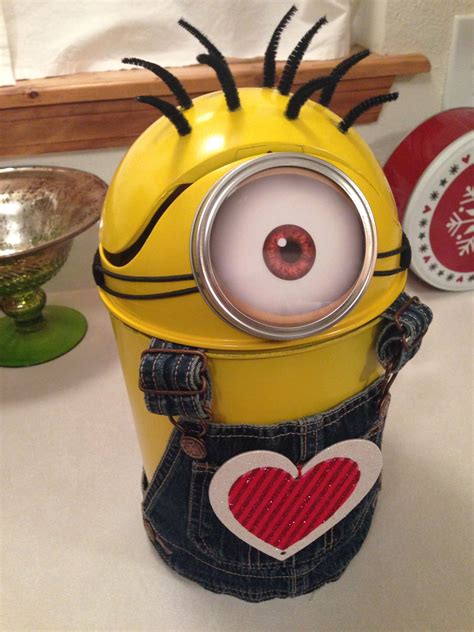 minion metal box|minion valentine's day box.